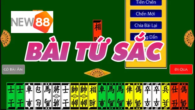 Giao diện gâm bài Tứ sắc tại New88